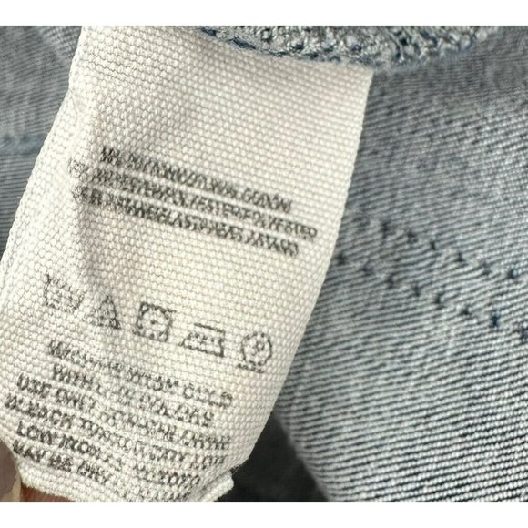 Free People Womens Pull On Denim Jean Size 28 - Picture 8 of 9